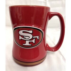2015 San Francisco 49ers NFL 14oz Coffee Mug Cup Logo Brands New